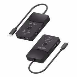 AISENS ASWL-H2KDC30M05-BK station d'accueil Avec fil &sans fil USB 3.2 Gen 1 (3.1 Gen 1) Type-C Noir - Vue supplémentaire 3