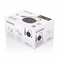 AISENS ASDS-2M2N05-BK Station d'accueil de disques de stockage USB 3.2 Gen 1 (3.1 Gen 1) Type-C - Vue supplémentaire 8