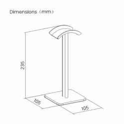 AISENS HSM001-397 accessoire pour casque /oreillettes Support pour casque - Vue supplémentaire 7