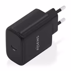 AISENS A110-0970 chargeur d'appareils mobiles Caméra Numérique, GPS, Téléphone portable, Ordinateur portable, Smartphone, Tablette, Universel Noir Secteur Charge rapide Intérieure - Vue supplémentaire 2