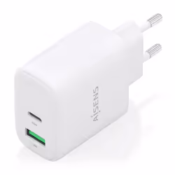 AISENS A110-0971 chargeur d'appareils mobiles Caméra Numérique, GPS, Téléphone portable, Ordinateur portable, Smartphone, Tablette, Universel Blanc Secteur Charge rapide Intérieure - Vue supplémentaire 2