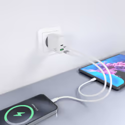AISENS A110-0971 chargeur d'appareils mobiles Caméra Numérique, GPS, Téléphone portable, Ordinateur portable, Smartphone, Tablette, Universel Blanc Secteur Charge rapide Intérieure - Vue supplémentaire 6