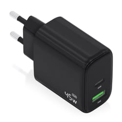 AISENS A110-0972 chargeur d'appareils mobiles Caméra Numérique, GPS, Téléphone portable, Ordinateur portable, Smartphone, Tablette, Universel Noir Secteur Charge rapide Intérieure