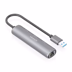 AISENS ASUC-4P034-GR station d'accueil Avec fil USB 3.2 Gen 1 (3.1 Gen 1) Type-A Gris - Vue supplémentaire 2