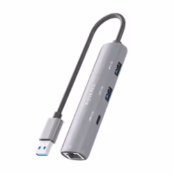 AISENS ASUC-4P035-GR station d'accueil Avec fil USB 3.2 Gen 1 (3.1 Gen 1) Type-A Gris - Vue supplémentaire 5