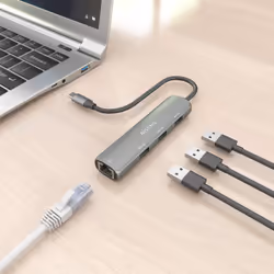 AISENS ASUC-4P038-GR station d'accueil Avec fil USB 3.2 Gen 1 (3.1 Gen 1) Type-C Gris - Vue supplémentaire 7