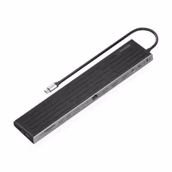 AISENS ASUC-13P042-GR station d'accueil Avec fil USB 3.2 Gen 1 (3.1 Gen 1) Type-C Gris - Vue supplémentaire 2
