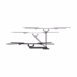 AISENS WT65TSE-415 support pour téléviseur 165,1 cm (65") Noir - Vue supplémentaire 3