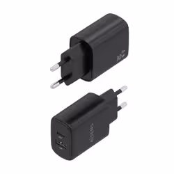 AISENS A110-0978 chargeur d'appareils mobiles Caméra Numérique, Téléphone portable, Ordinateur portable, Smartphone, Tablette, Universel Noir Secteur Charge rapide Intérieure - Vue supplémentaire 3