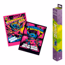 ERIK SETMP016, 2 pièce(s), 157 g/m², Bande dessinée, Disney, Stitch, Rectangulaire
