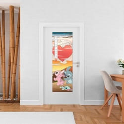 STITCH & ANGEL - JAPON - POSTER DE PORTE 53X158 CM GRUPO ERIK PPGE8129