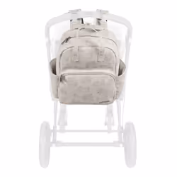 Pasito a Pasito Sac A Dos Toile De Jouy Cream - Vue supplémentaire 4