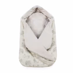 Pasito a Pasito Baby Nest With Hood Toile De Jouy Cream, Garçon/Fille, Crème