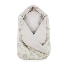 Pasito a Pasito Baby Nest With Hood Toile De Jouy Cream