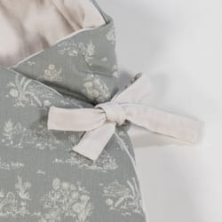 Pasito a Pasito Baby Nest With Hood Toile De Jouy Forest