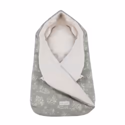 Pasito a Pasito Baby Nest With Hood Toile De Jouy Forest