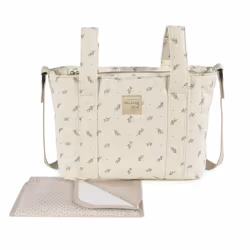 Walking Mum Crossbody Bag Mimosa Green, 330 mm, 120 mm, 250 mm, Programme délicat