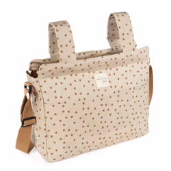 Walking Mum Sac A Langer Coeurs Poppy Cannelle - Vue supplémentaire 3