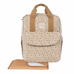 Walking Mum Sac A Dos Coeurs Poppy Cannelle, 280 mm, 120 mm, 370 mm