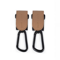 Pasito a Pasito Set Of 2 Stroller Hook Icon Caramel