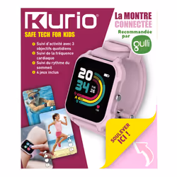 Kurio C24516 Fr La Montre Connectée Rose - Recommandée Par Gulli