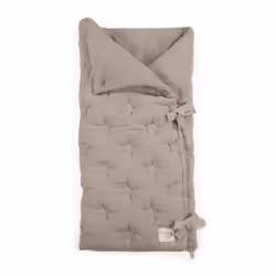 Walking Mum Baby Nest/Blanket Caetana Sand, Couverture à emmailloter, Sable, Monochromatique, Mousseline, Taille unique, Garç ...