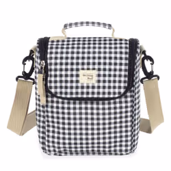 Walking Mum Sac Isotherme Biberons I Love Vichy Noir (IV)