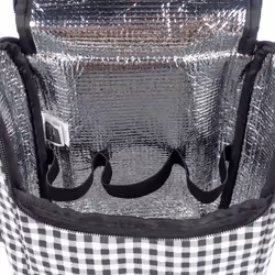 Walking Mum Sac Isotherme Biberons I Love Vichy Noir (IV)