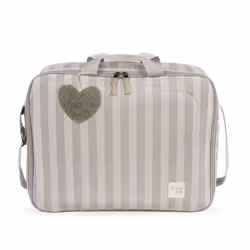 Walking Mum Valise Sintra Beige, Valise, Carapace molle, Beige, Blanc, Fermeture à glissière, Adulte, Chine