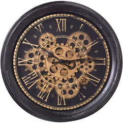 Horloge Murale Ø36 Cm Avec Mouvement Acrylique °36X7 Cm, Piles : 3Xaa Non Incluses Matériau : acrylique/mélamine/plastique Me ...