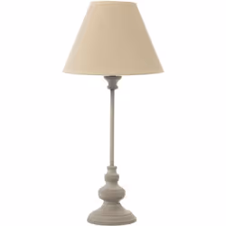 Lampe de Table en Métal Decapé+92247, 1Xe14 Max40W Non Inclus _°23X49 Cm, Base : °11X37 Cm Matériel: Métal Dimensions et info ...