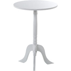 Fijalo - Table d'Appoint Bois Blanc °30X54 Cm