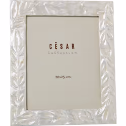 Cadre Photo Nacre 20X25 Cm Feuillesnaturel _Ext:27X32X1 Cm Matériel: Autres Mesures et informations supplémentaires : _EXT:27 ...