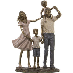 Fijalo - Figurine Famille Résine 20X9X29 Cm
