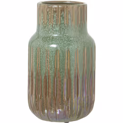 Vase Céramique Vert/Marron °14X25 Cm Matériel: Céramique Dimensions et informations supplémentaires : °14X25 Cm