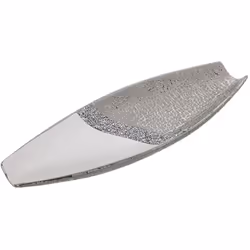 Centre de table en céramique blanc/argent/brillant 45x16x6 cm Matériel: Céramique Mesures et informations supplémentaires : 4 ...