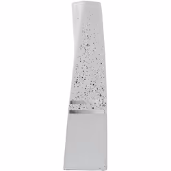 Vase Céramique Argent/Blanc °12X51 Cm Matériel: Céramique Dimensions et informations supplémentaires : °12X51 Cm
