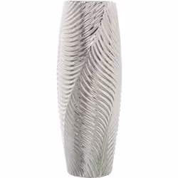 Vase Céramique Argenté °15X40 Cm Matériel: Céramique Dimensions et informations supplémentaires : °15X40 Cm