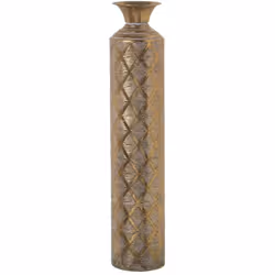 Vase Métal 69 Cm Doré _°14X69 Cm Matériel: Métal Dimensions et informations complémentaires : _°14X69 Cm