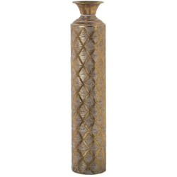 Fijalo - Vase Métal 69 Cm Doré °14X69 Cm