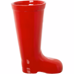 Porte-parapluie en céramique Red Boot _32X18X45 Cm Matériel: Céramique Mesures et informations supplémentaires : _32X18X45 Cm