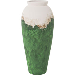 Fijalo - Vase Céramique 80 Cm Vert/Or/Blanc °32X80 Cm