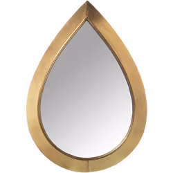 Miroir mural en métal 50,5x68,5 cm doré 50,5x4x68,5 cm Matériel: Métal Mesures et informations supplémentaires : 50,5X4X68,5 ...