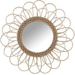 Miroir Mural Osier °50 Cm Int:°22 Cm