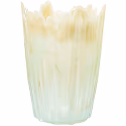 Vase En Verre 20 Cm Crème _°14X20 Cm Base:°9 Cm Matériel: Cristal Dimensions et informations supplémentaires : _°14X20 Cm BAS ...