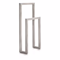 Porte-serviettes 55x21x110 Bois Gris Voilé Matériau : bois de cèdre Couleur: Informations supplémentaires : 55X21X110 Bois is ...