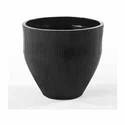 Jardinière 50x50x45 Terre Cuite Noir Matériau : Terre cuite La couleur noire Informations supplémentaires : 50X50X45 Nettoyag ...