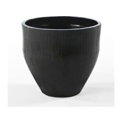 Jardinière 50x50x45 Terre Cuite Noir