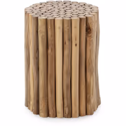Tabouret 30X30X40 Bois Naturel Matériel: Bois de teck Couleur: Naturel Naturel Informations supplémentaires : 30X30X40 Racine ...