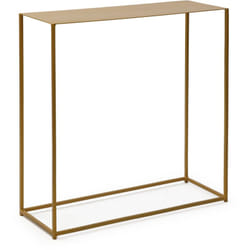 Console 76x28x80 Métal Doré Antique
